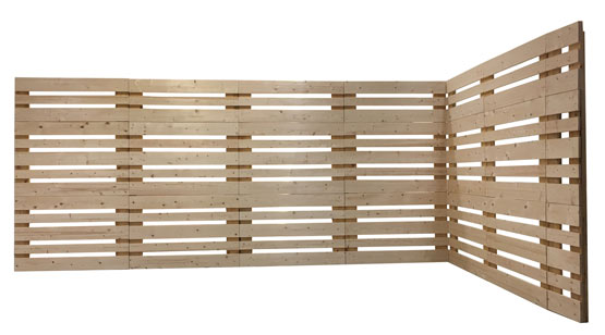 Messewand Palette mieten