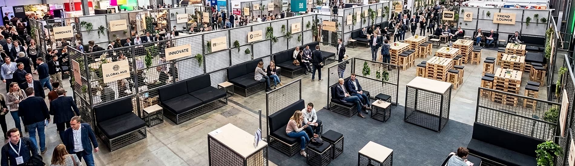 Stahlmöbel mieten – neue Linie